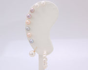 10 Baroque Freshwater Pearl Hoop Earrings